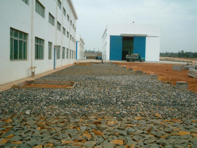 Crushed Gravel Drain Beds