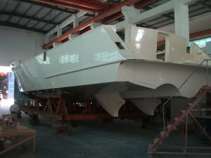 Hull Just out of Mold