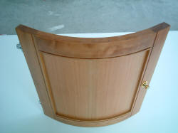 Curved Cherry Door