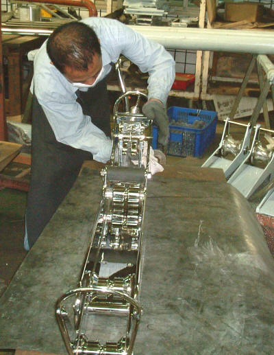 Stainless Steel Bow Roller Fabrication