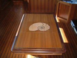 Finished Inlaid Table